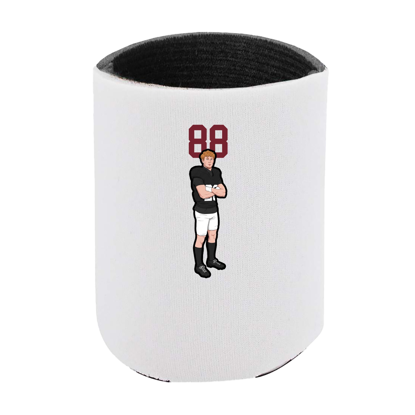 Can Holder — Number Top in White