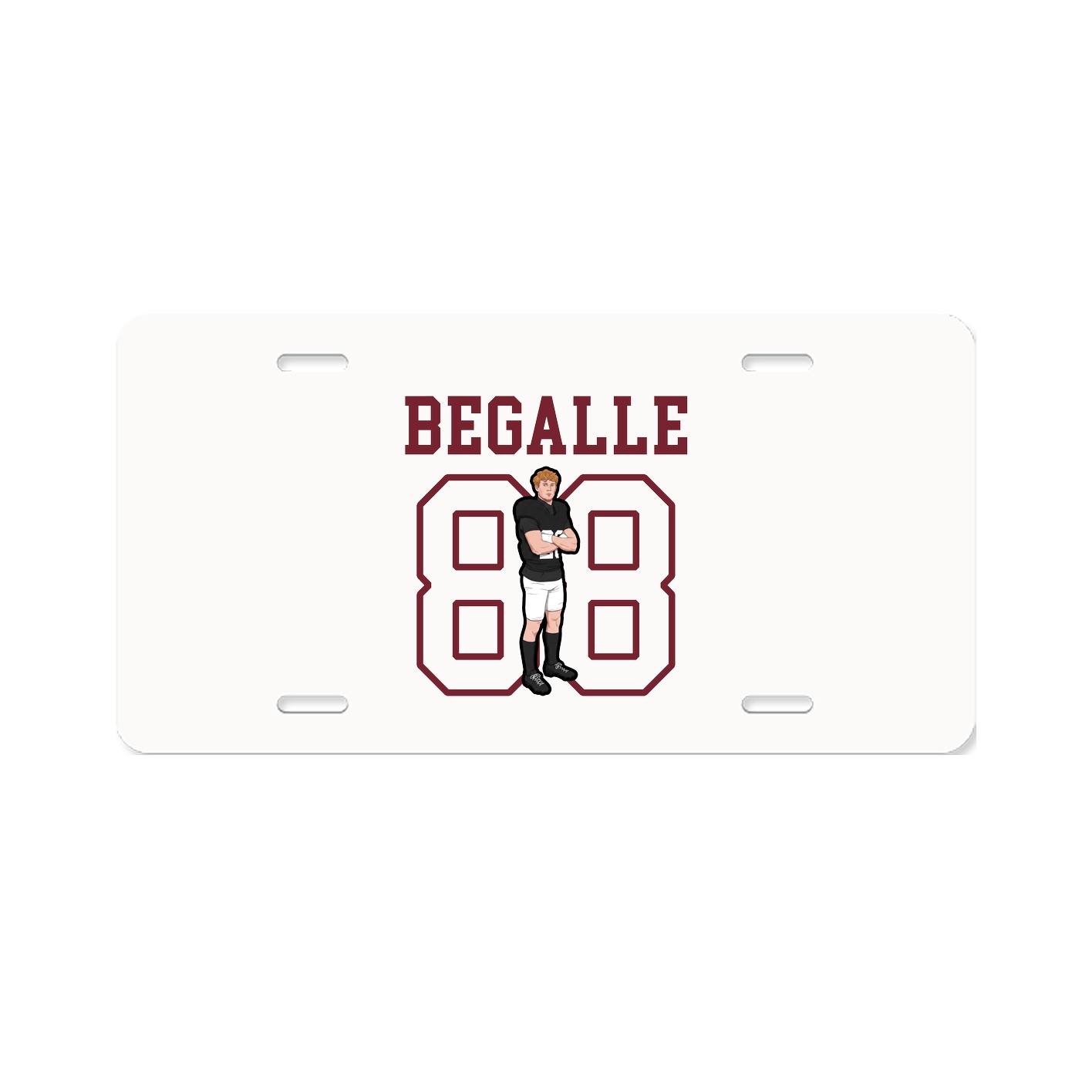 License Plate — Shirsey in Classic