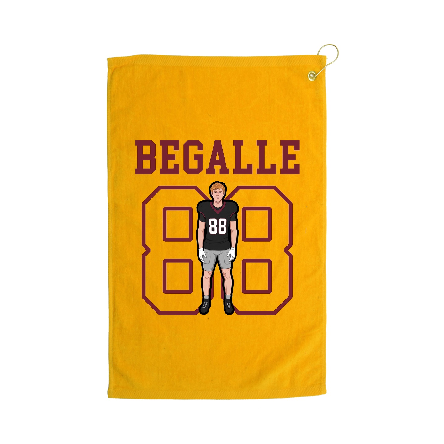 Golf Towel — Shirsey in Gold