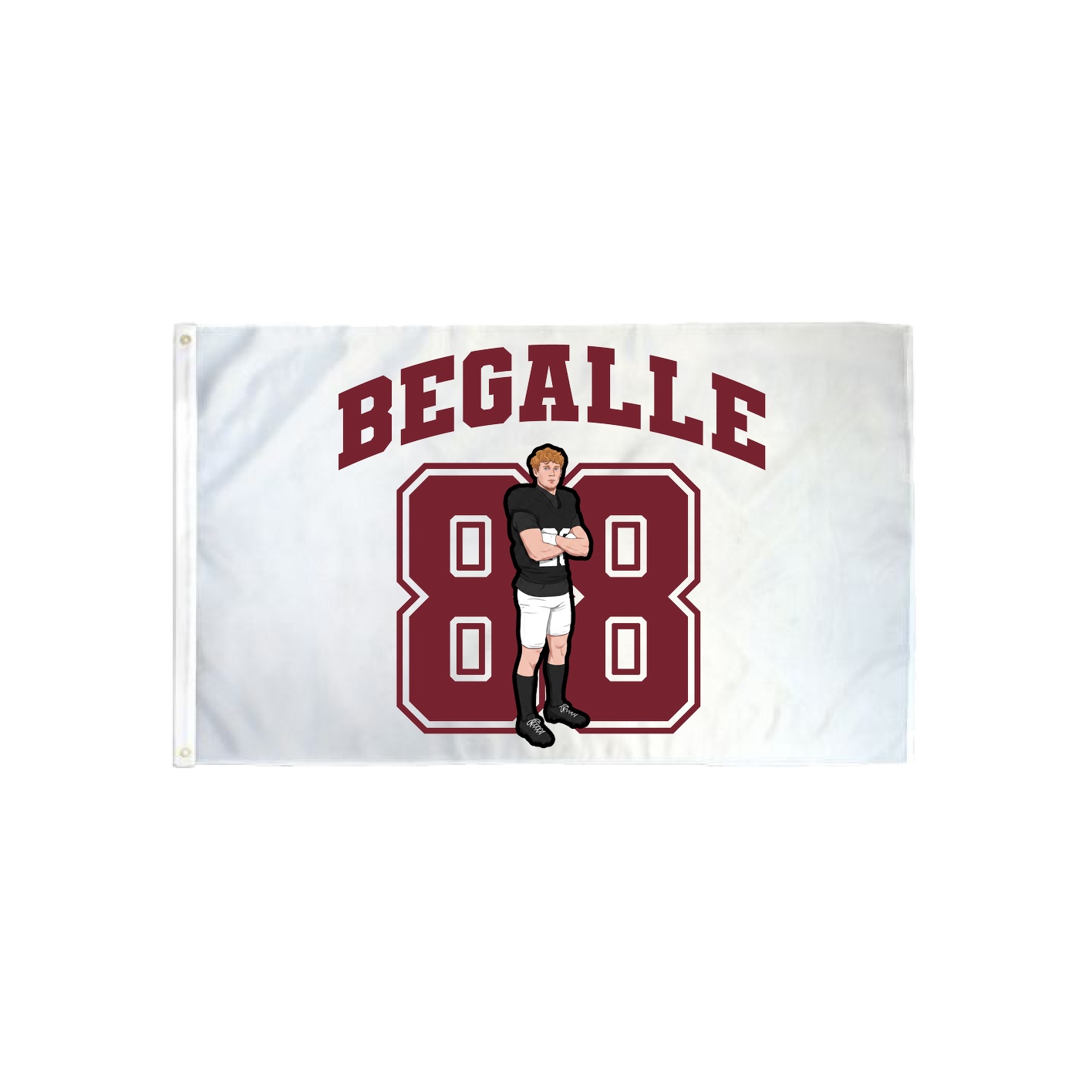 3x5 Flag — Number in Classic