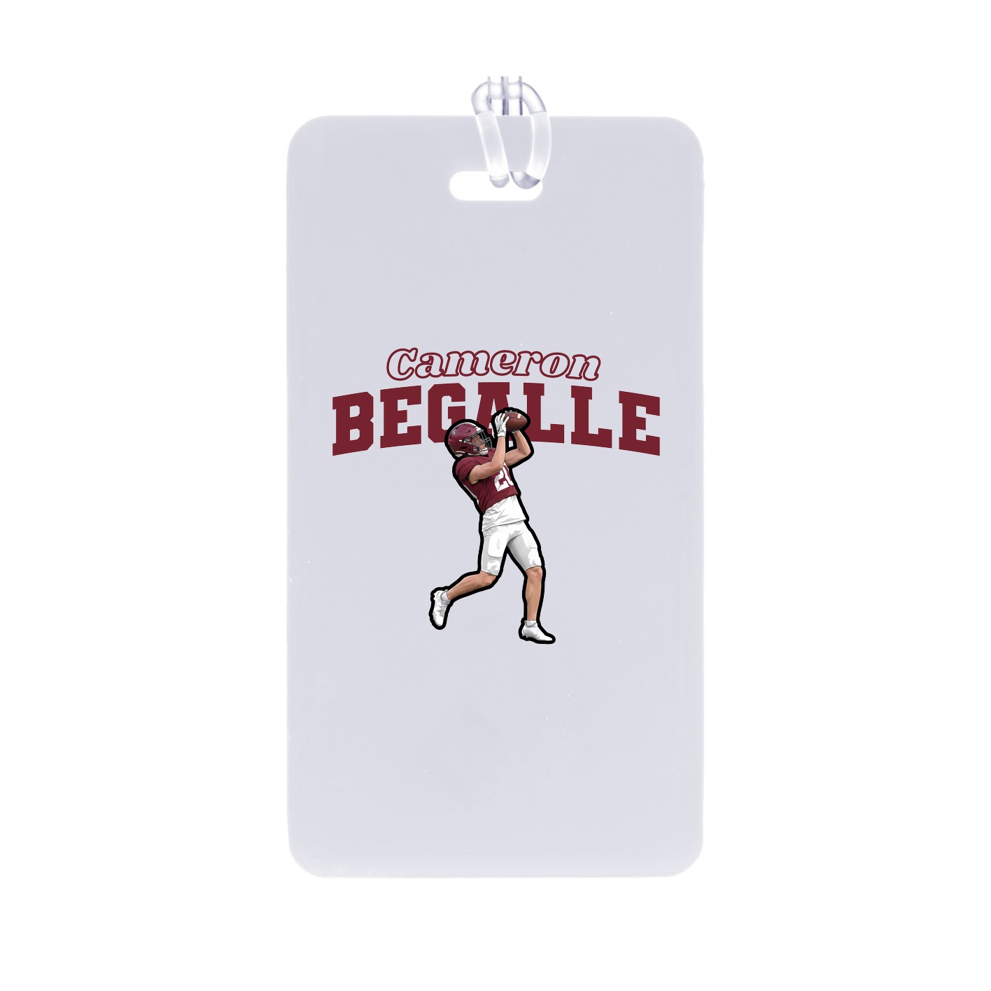 Bag Tag — Name Arch in Classic