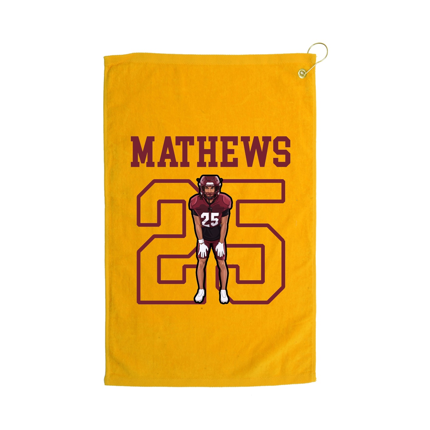 Golf Towel — Shirsey in Gold