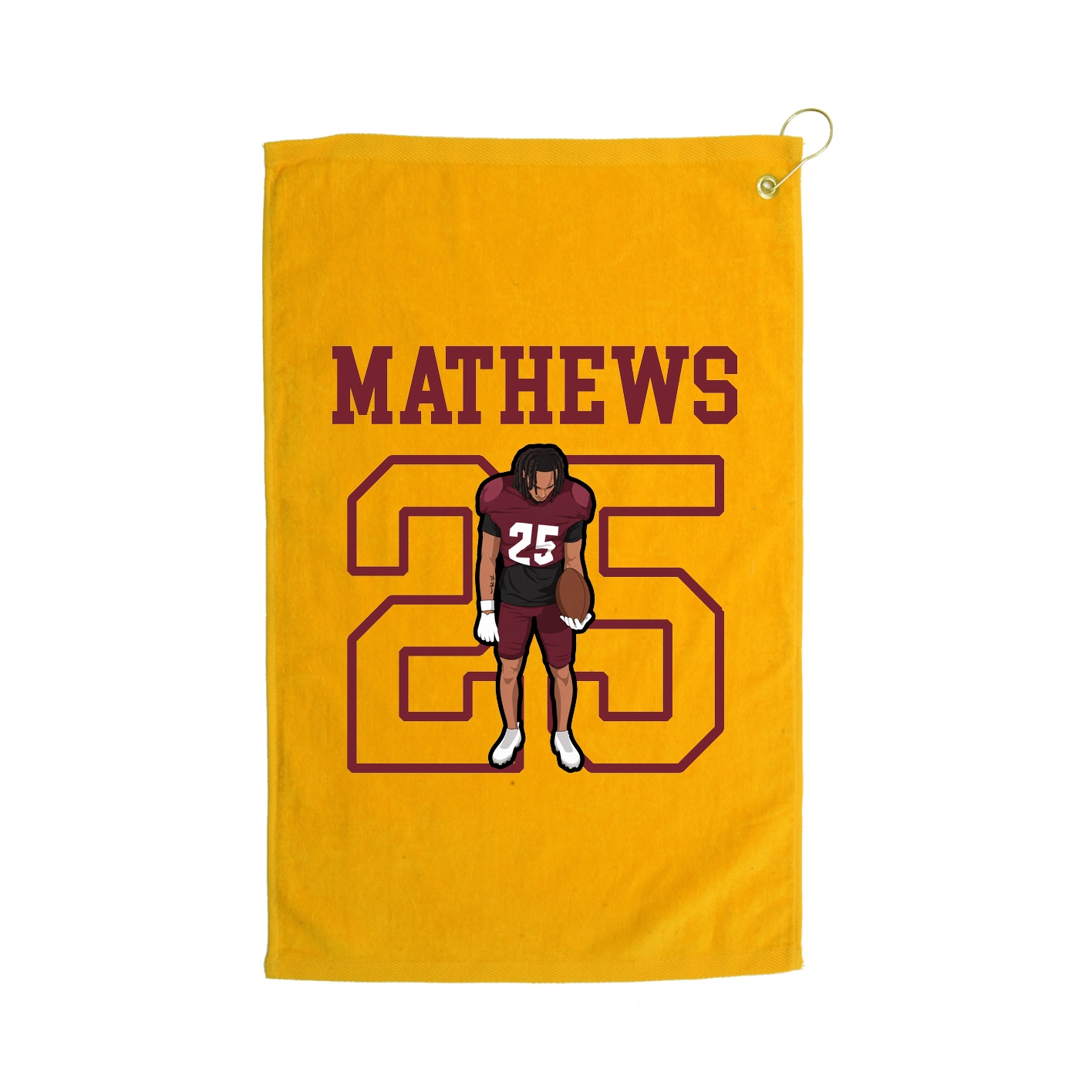 Golf Towel — Shirsey in Gold