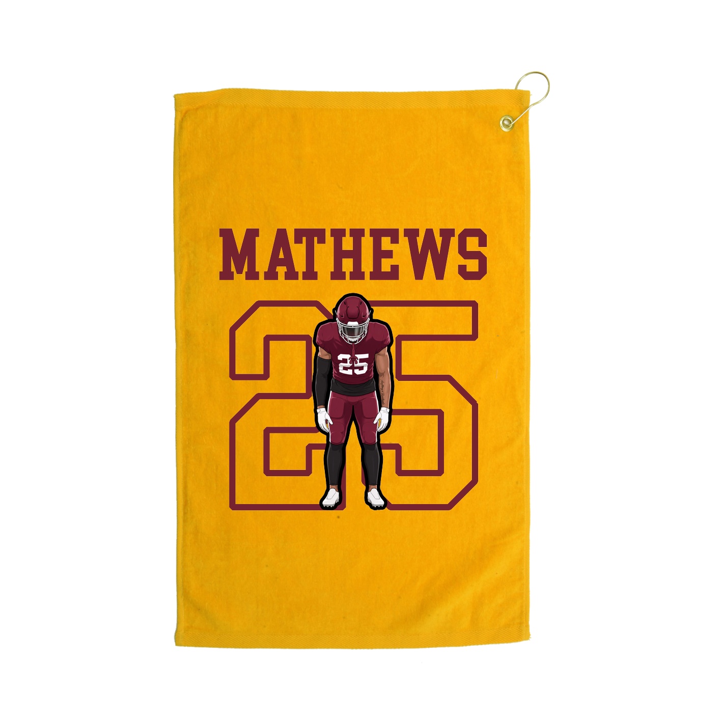 Golf Towel — Shirsey in Gold