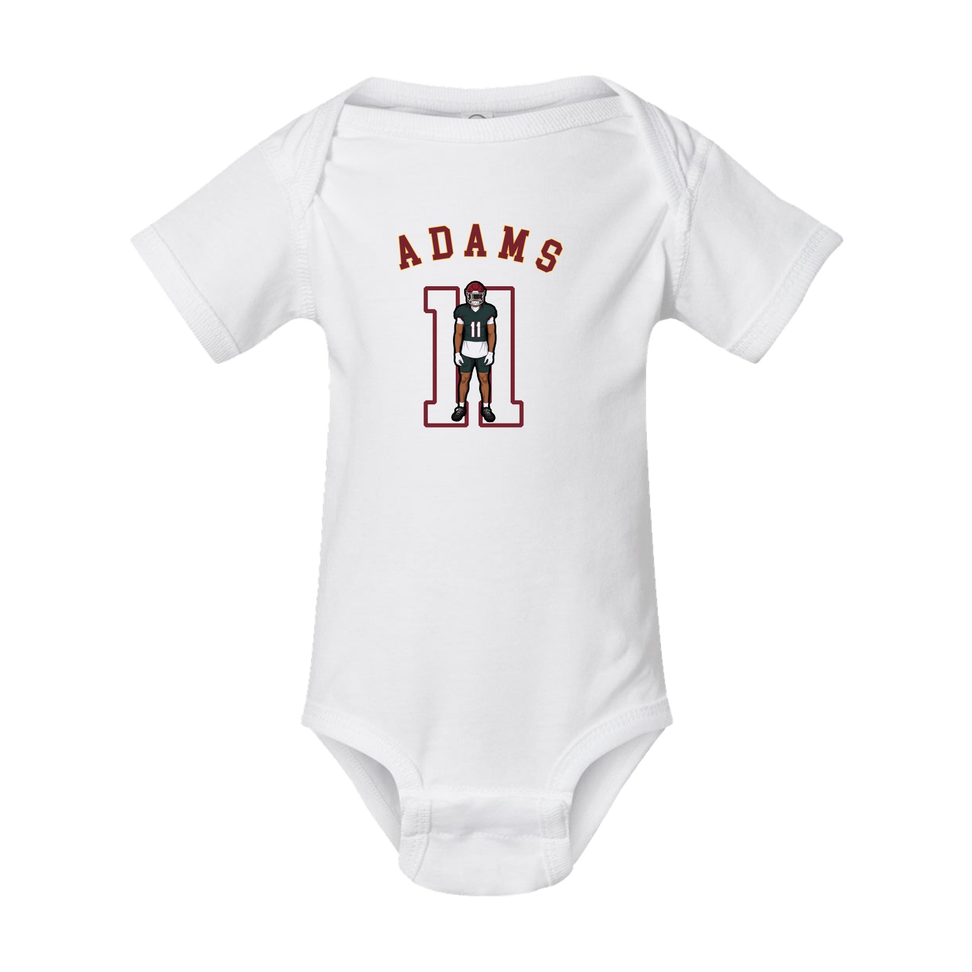 Baby Onesie — Shirsey Arch in White