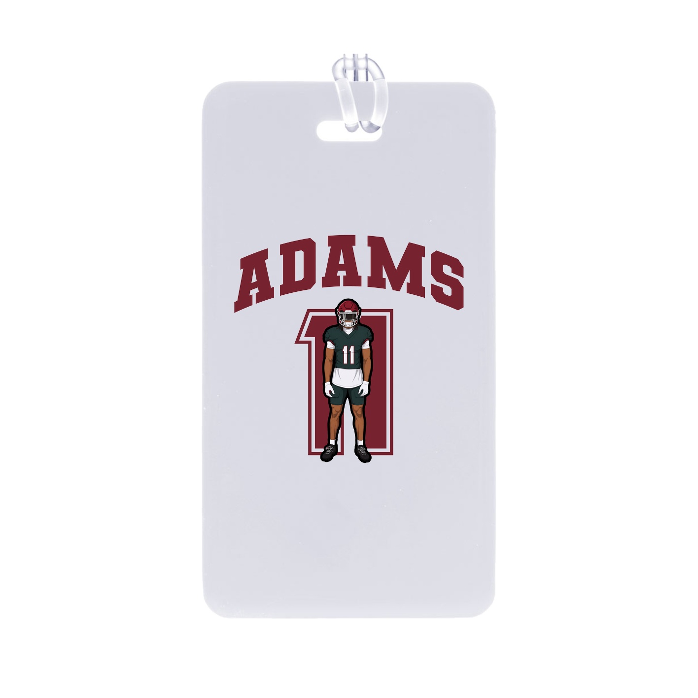 Bag Tag — Number in Classic