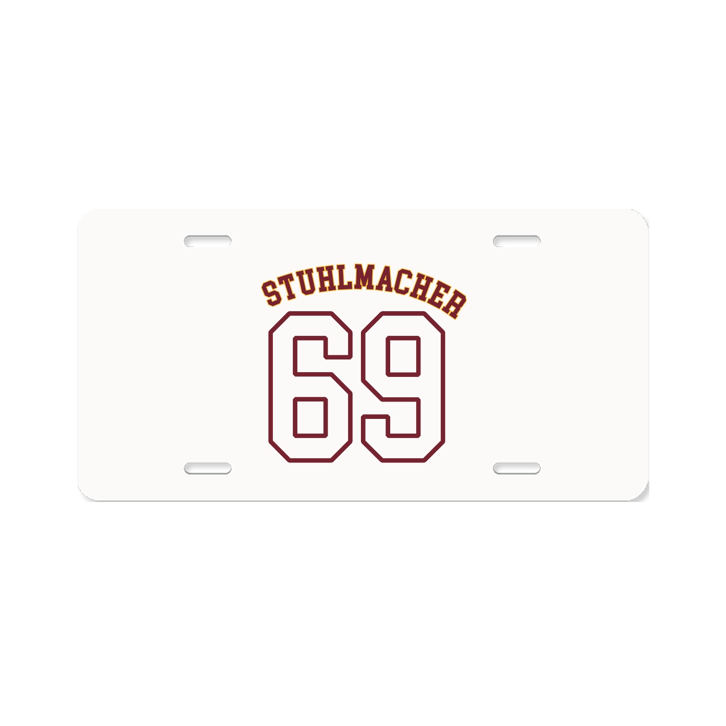 License Plate — Shirsey Arch in Classic