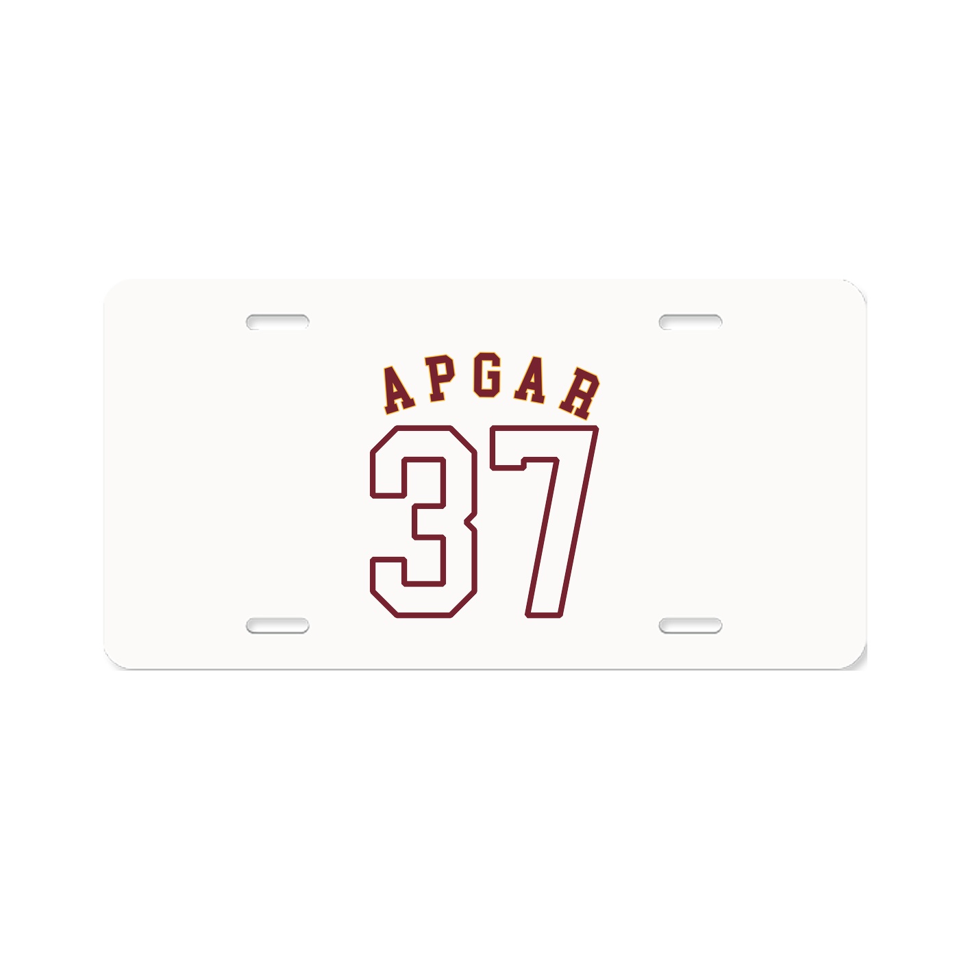 License Plate — Shirsey Arch in Classic