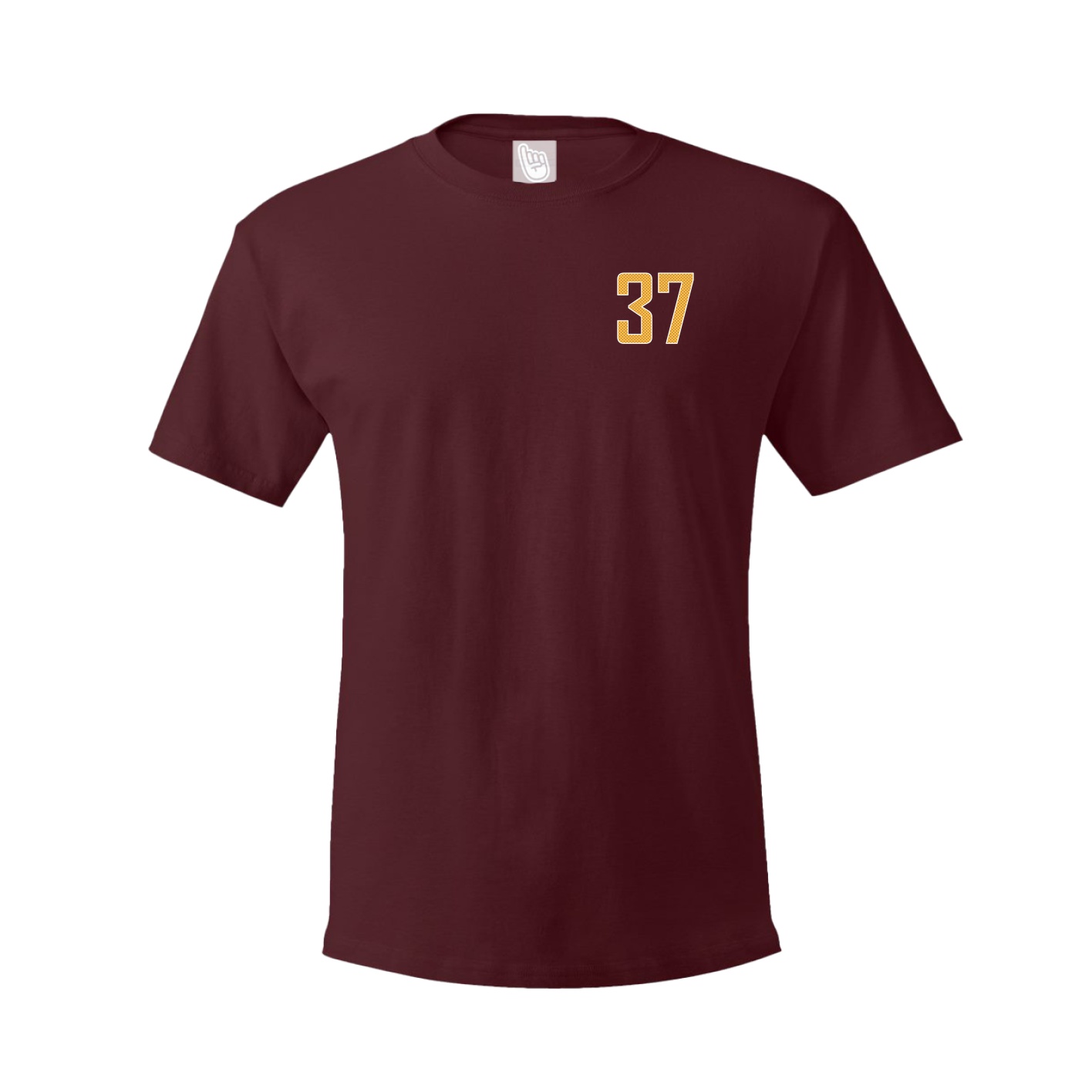 Tee — Front Shirsy in Maroon