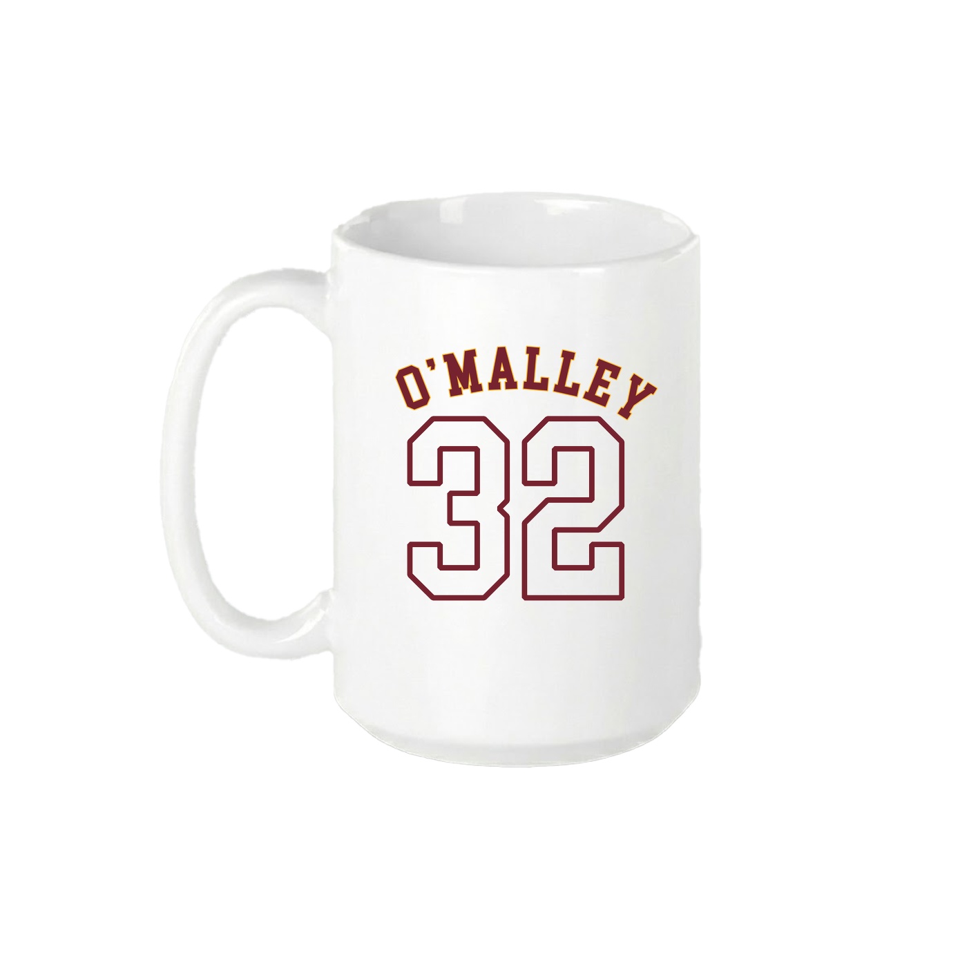 15oz Coffee Mug — Shirsey Arch in White