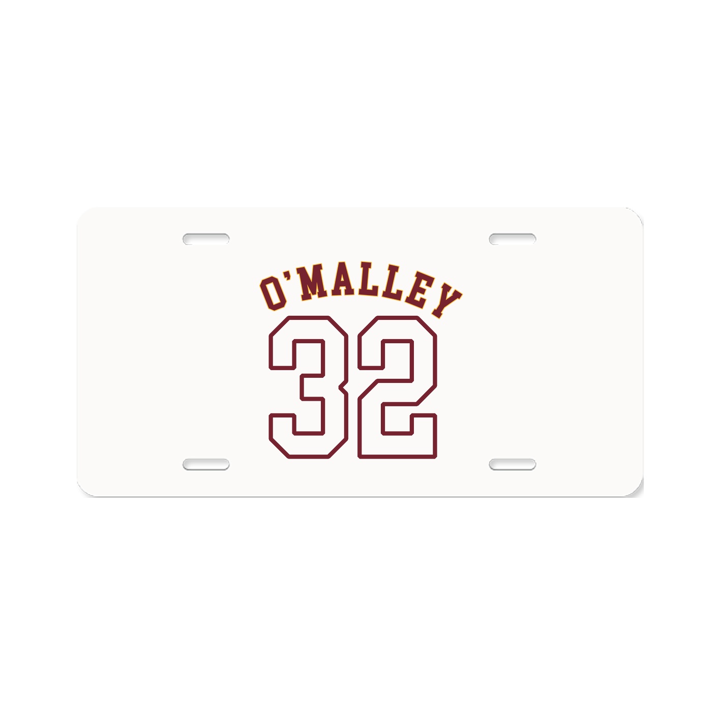 License Plate — Shirsey Arch in Classic