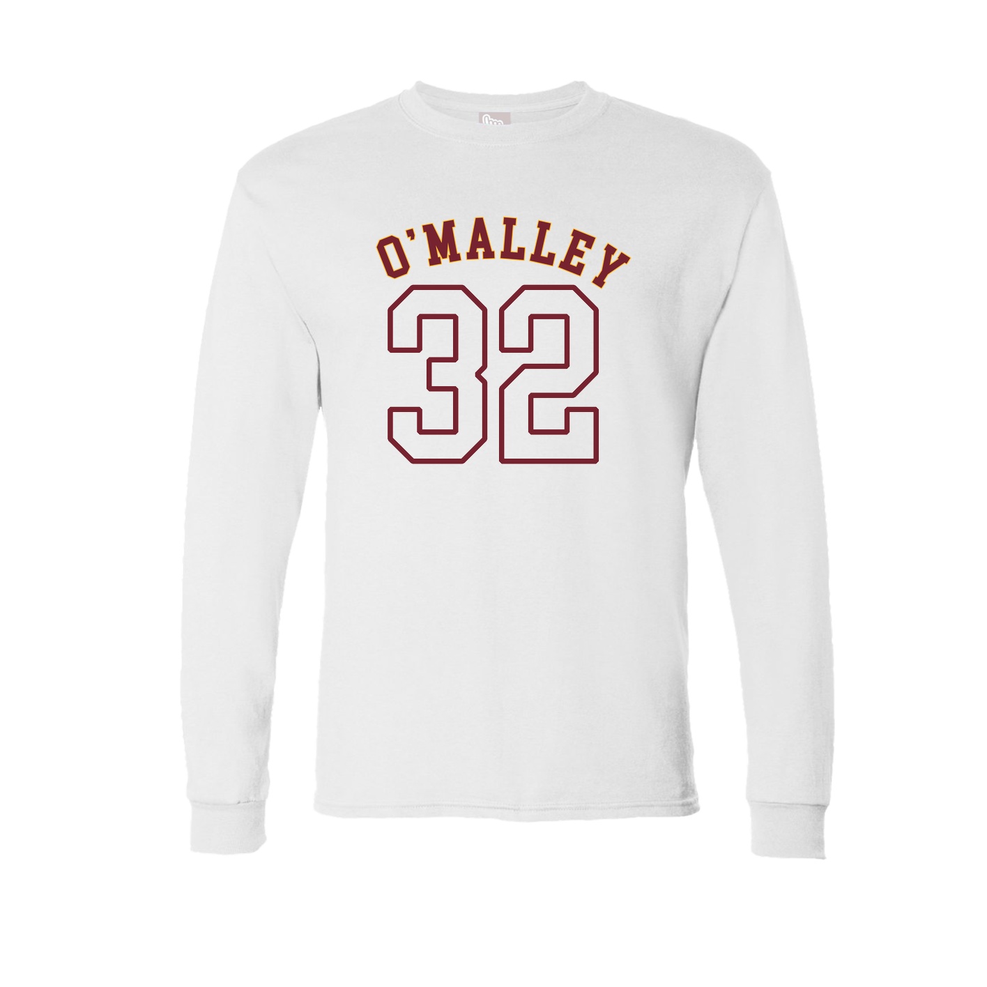 Long Sleeve Tee — Shirsey Arch in White