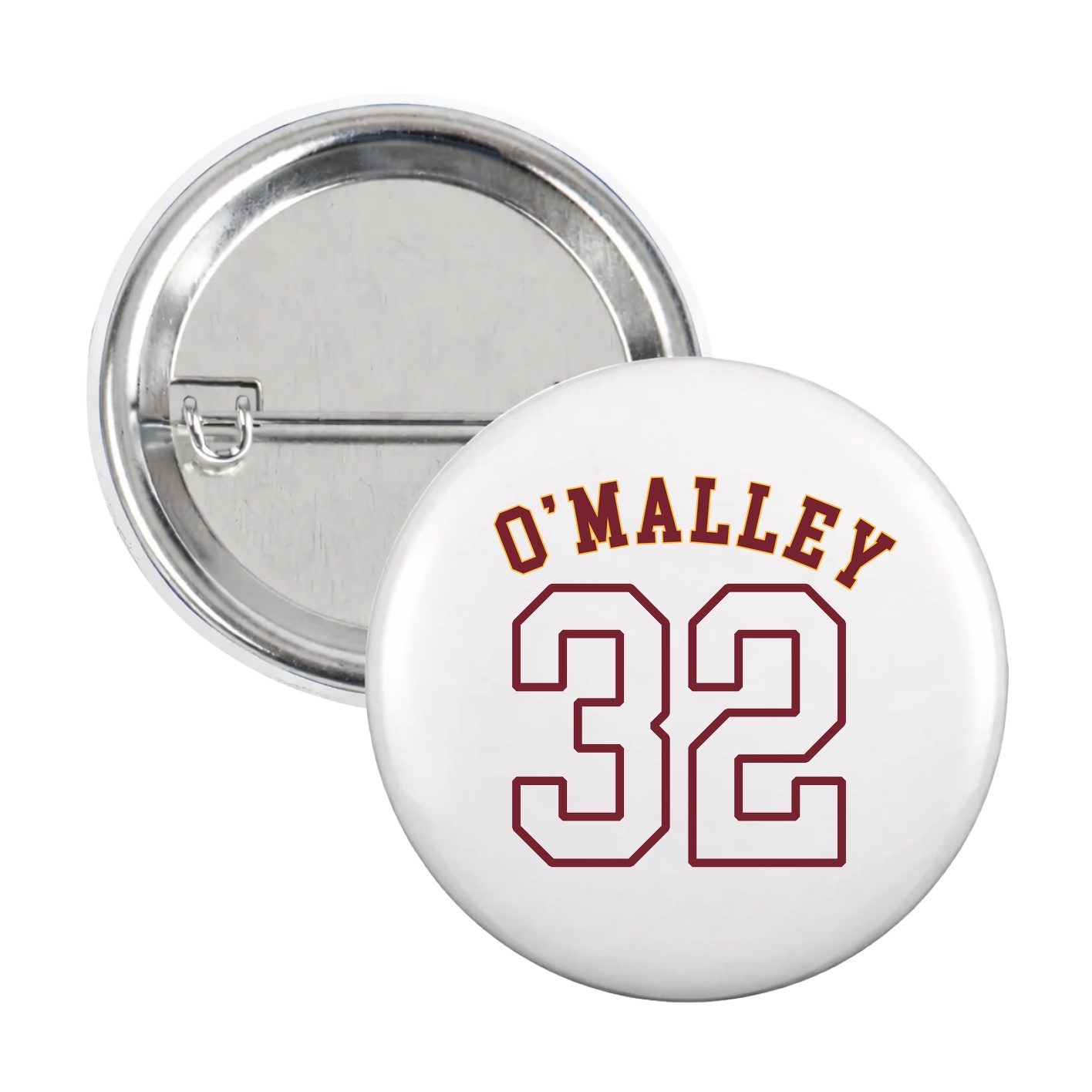 Game Day Button — Shirsey Arch in White