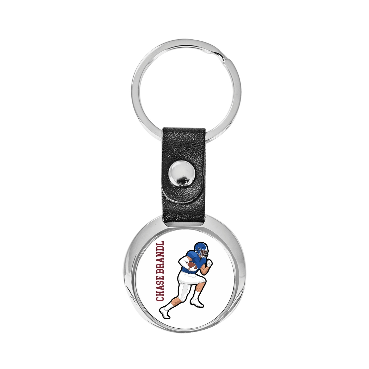 Key Chain — Name Vertical in Classic