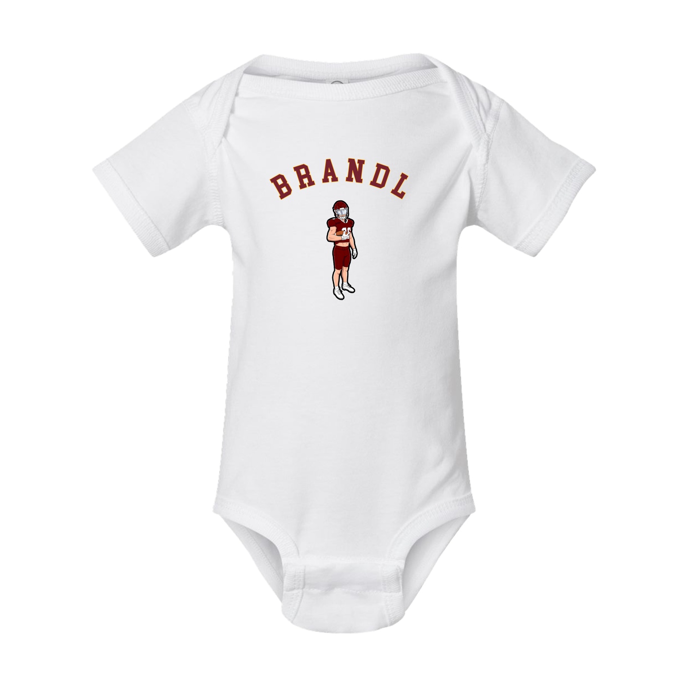 Baby Onesie — Shirsey Arch in White