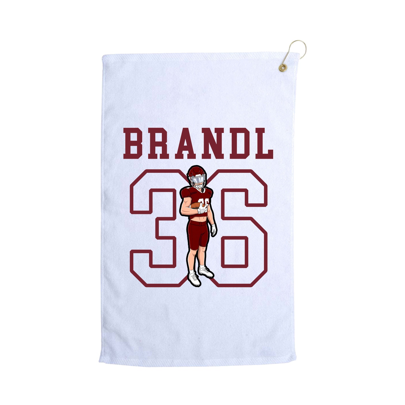 Golf Towel — Shirsey in White