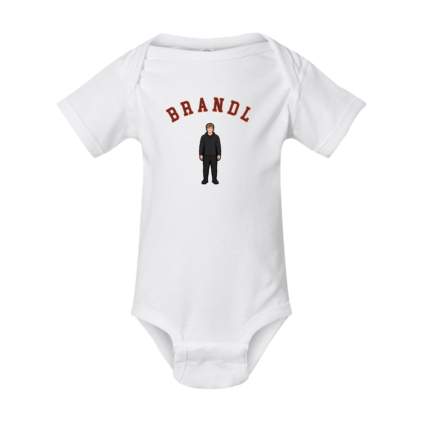 Baby Onesie — Shirsey Arch in White