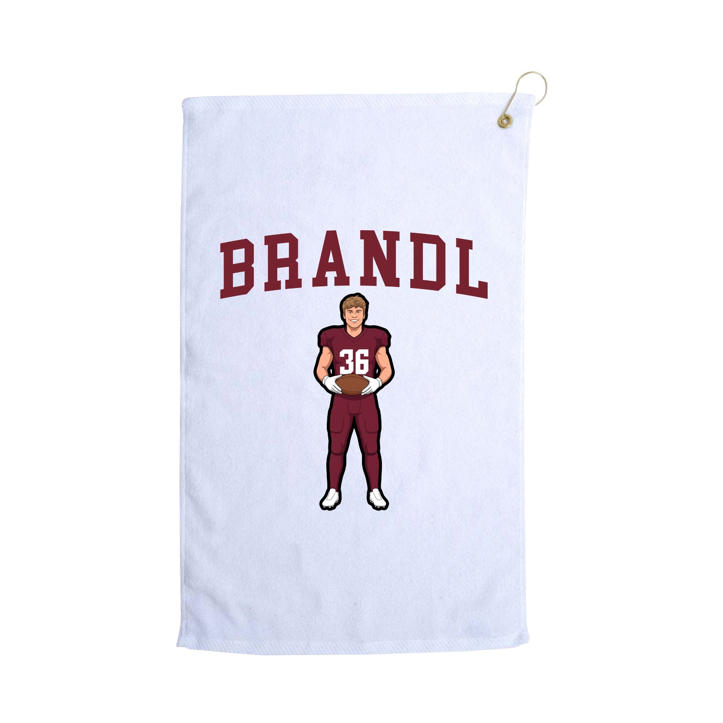 Golf Towel — Shirsey in White