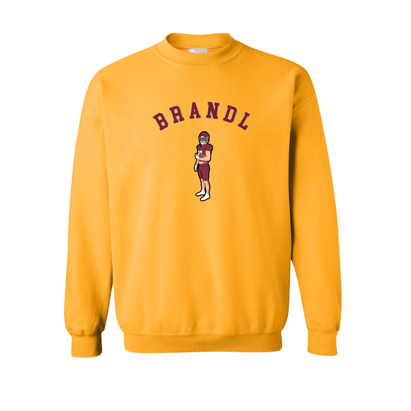 Fleece Crew — Shirsey Arch in Gold
