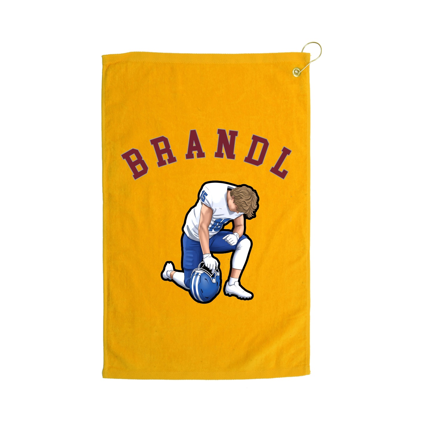 Golf Towel — Shirsey Arch in Gold