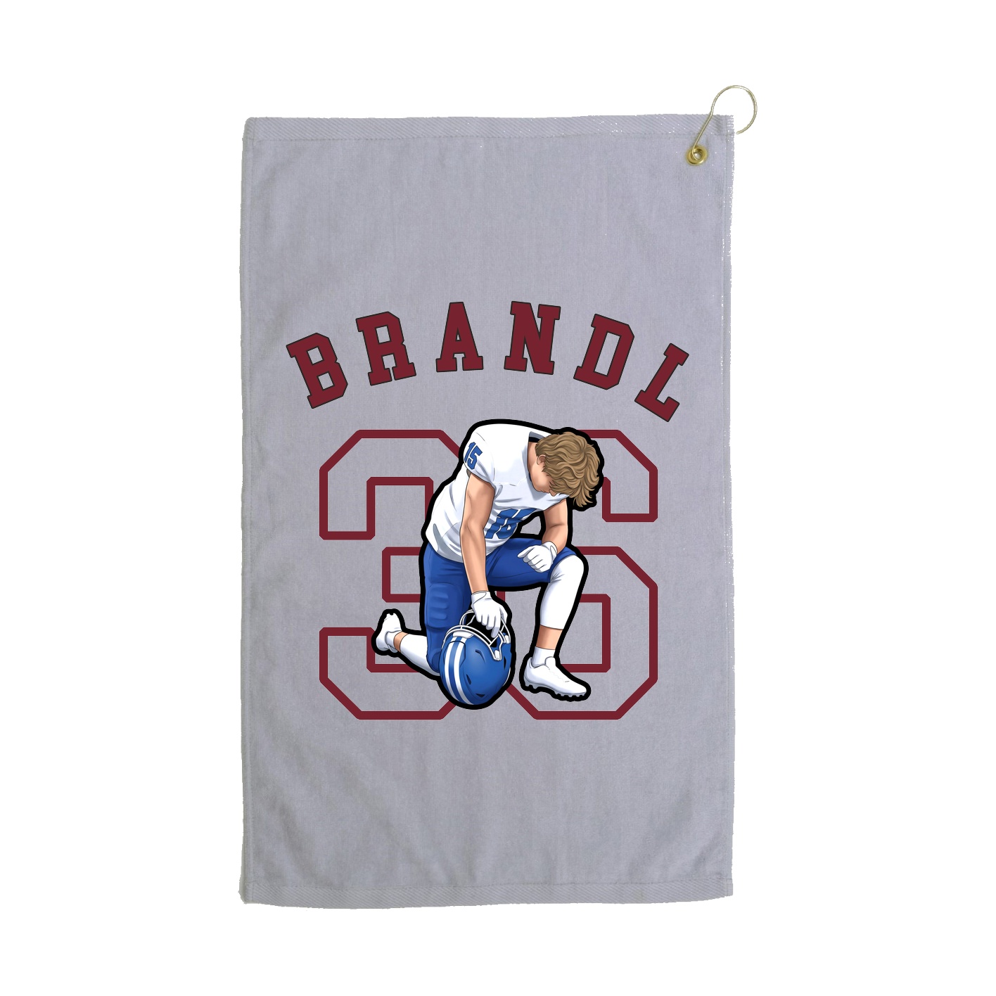 Golf Towel — Shirsey Arch in Grey