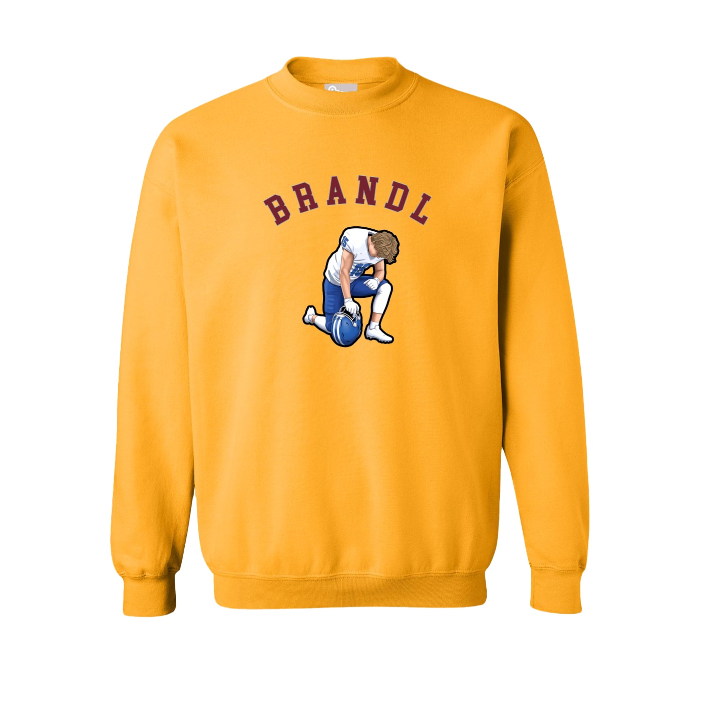 Fleece Crew — Shirsey Arch in Gold