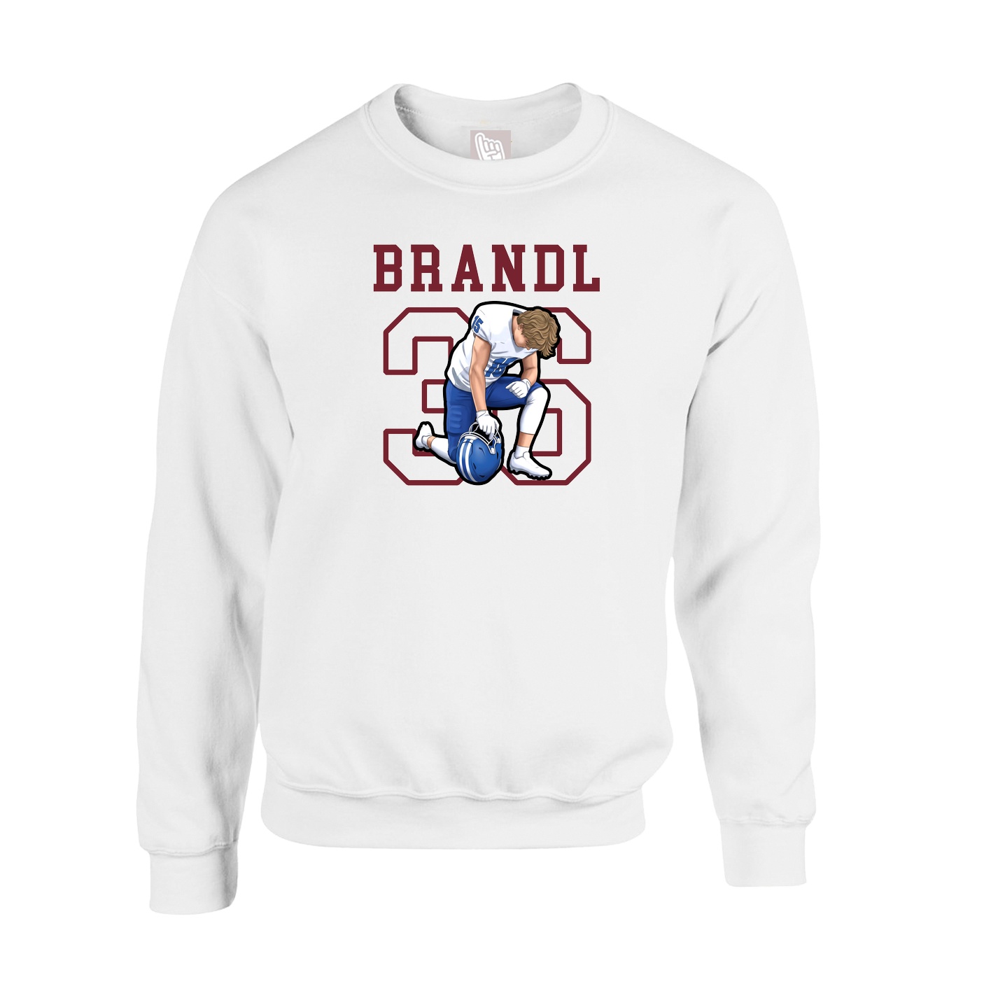 Fleece Crew — Shirsey in White