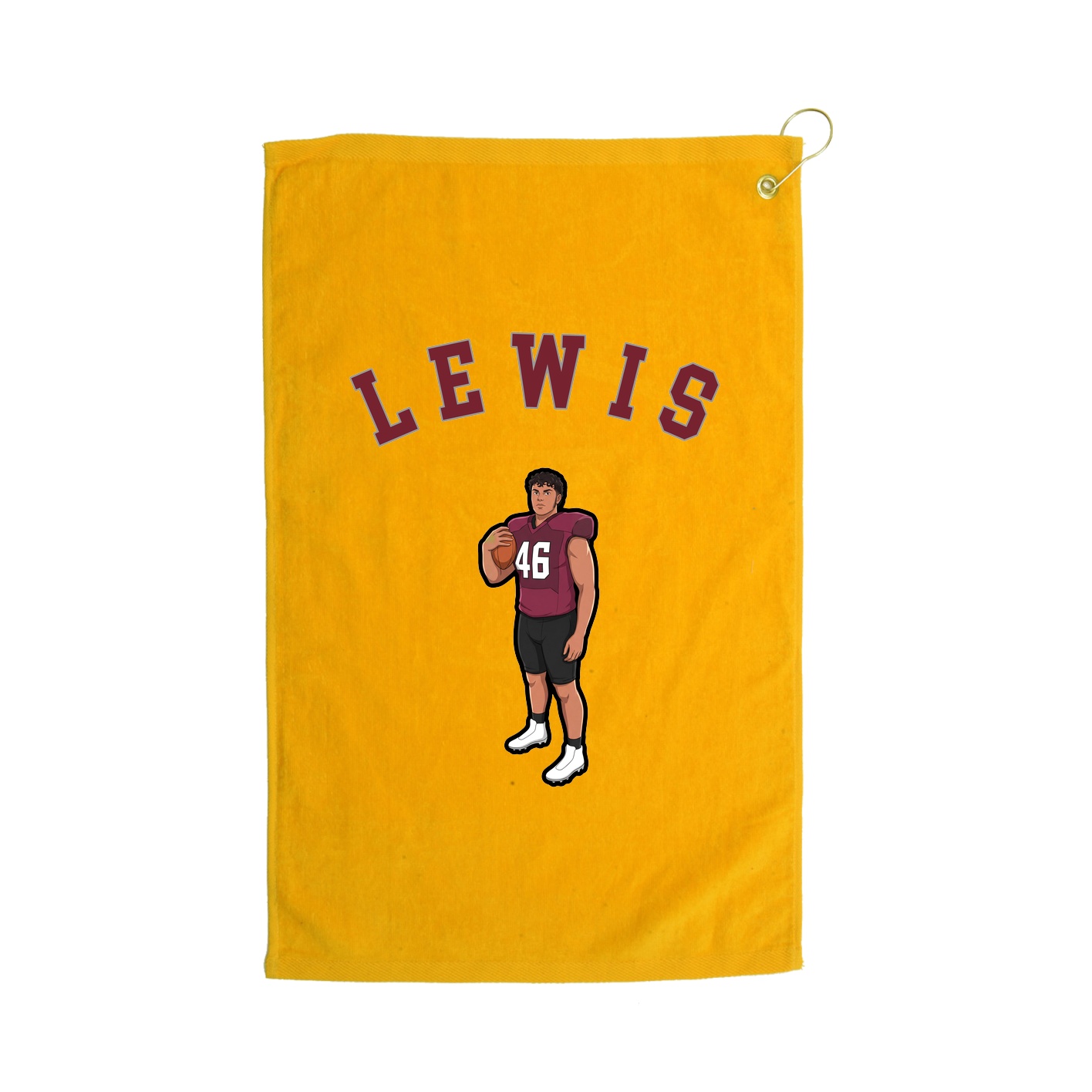Golf Towel — Shirsey Arch in Gold