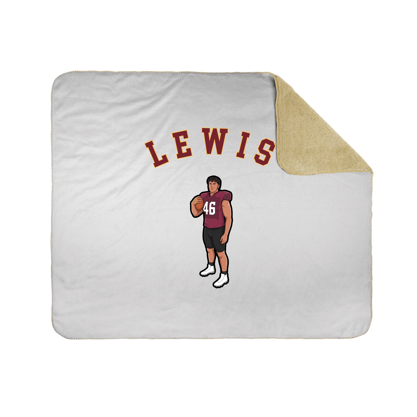 Throw Blanket — Shirsey Arch in White