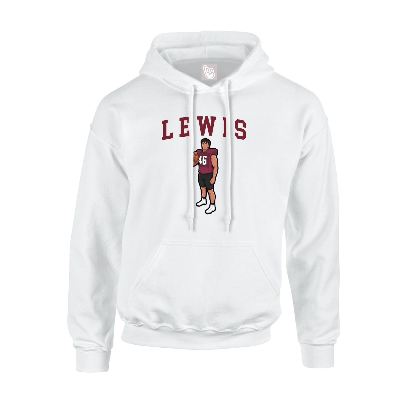 Youth Hoodie — Shirsey in White