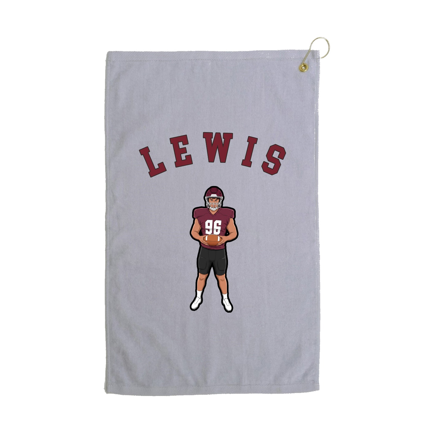 Golf Towel — Shirsey Arch in Grey