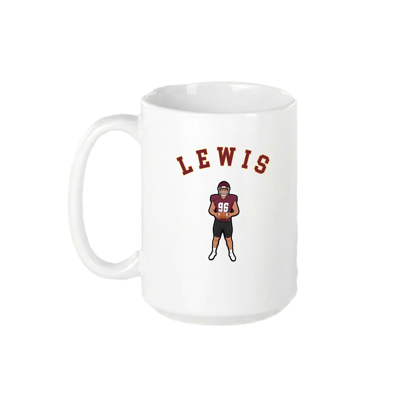 15oz Coffee Mug — Shirsey Arch in White