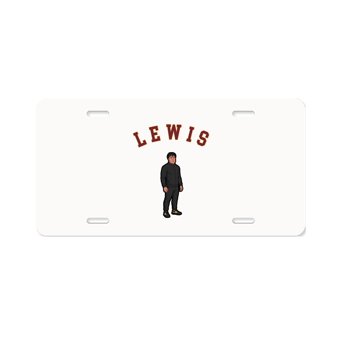 License Plate — Shirsey Arch in Classic