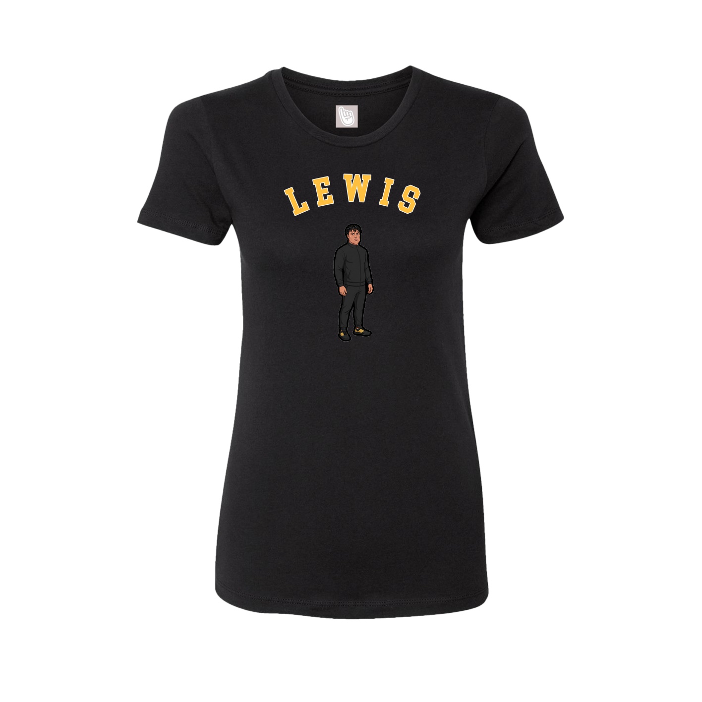 Womens Tee — Shirsey Arch in Black