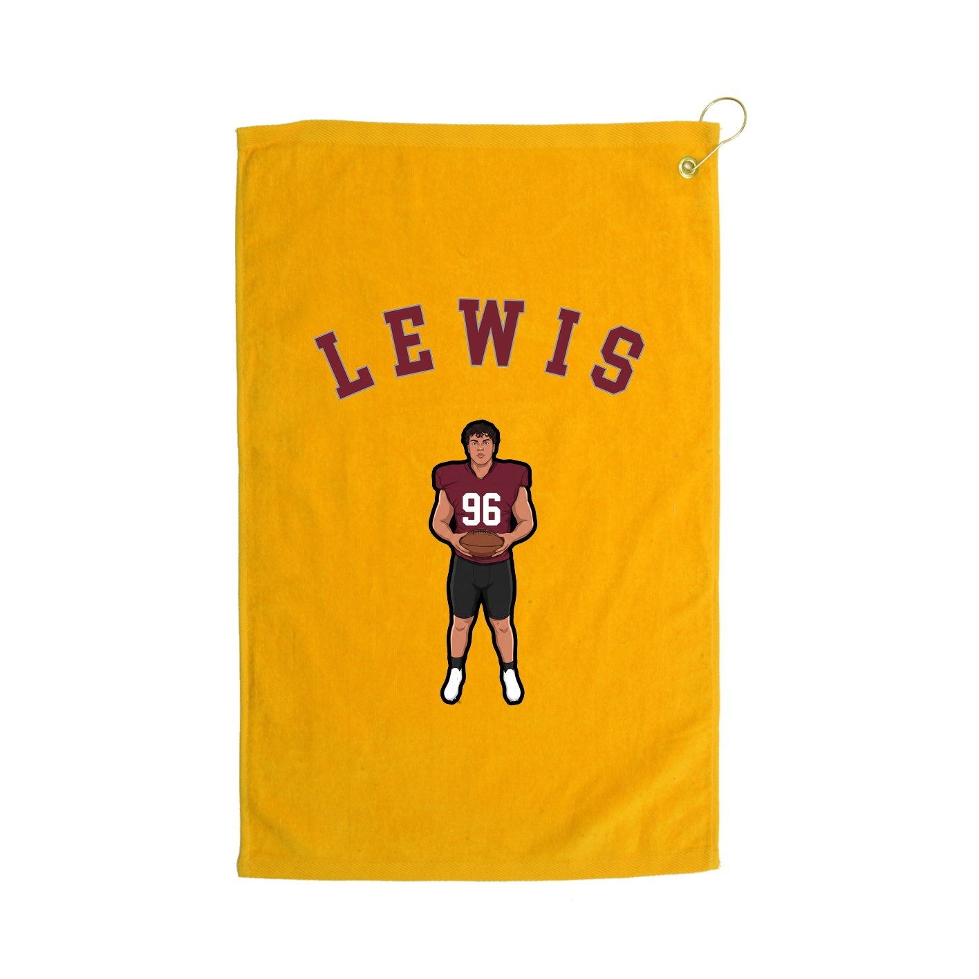 Golf Towel — Shirsey Arch in Gold