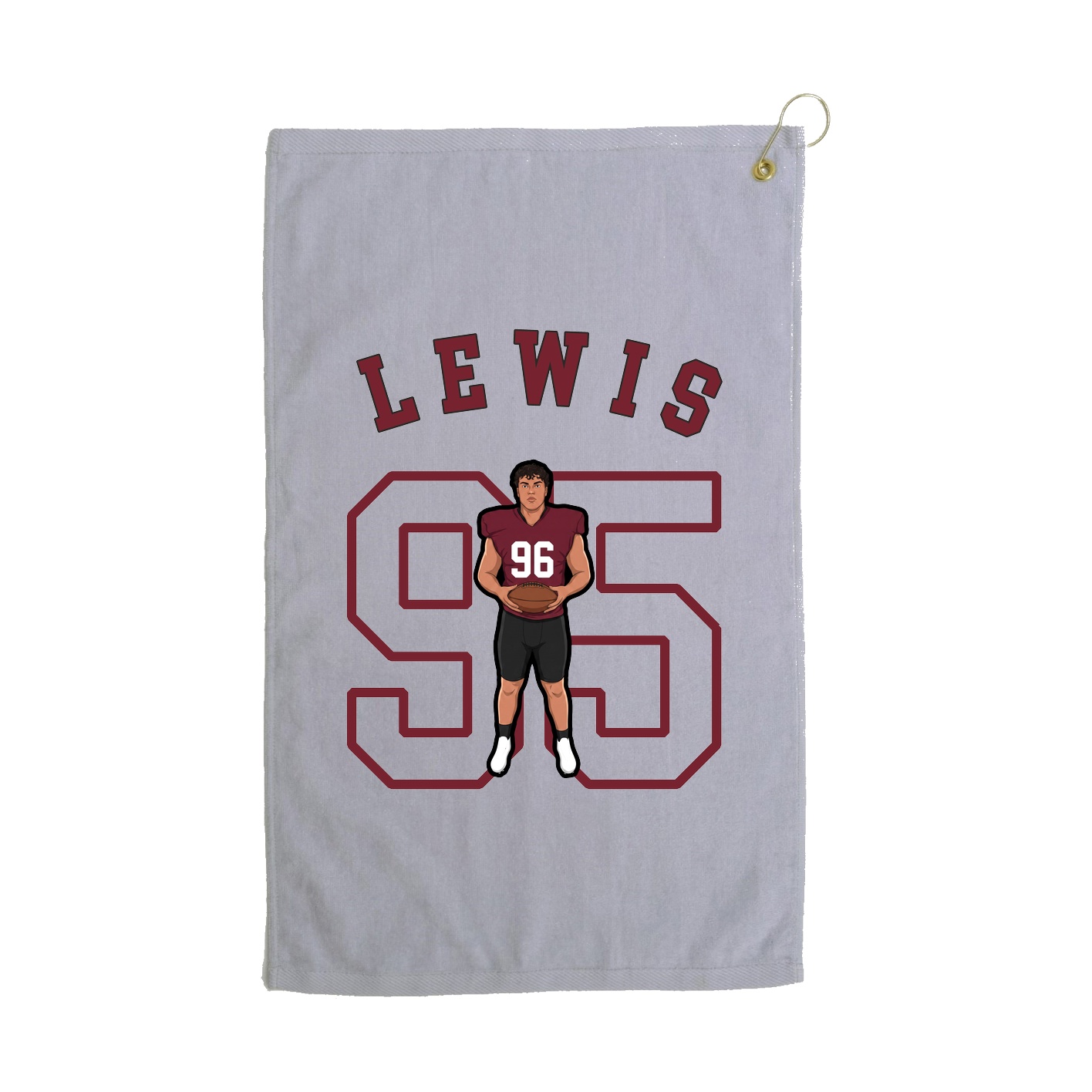 Golf Towel — Shirsey Arch in Grey