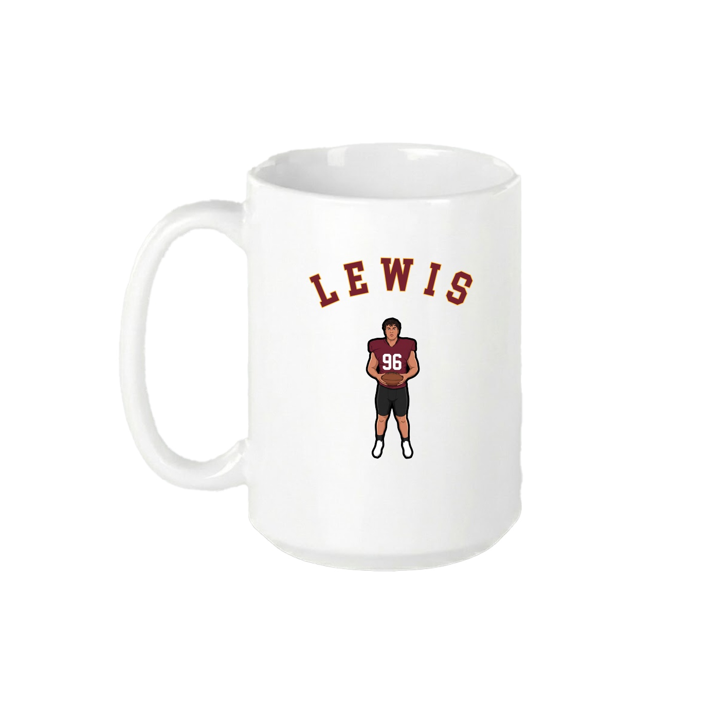 15oz Coffee Mug — Shirsey Arch in White
