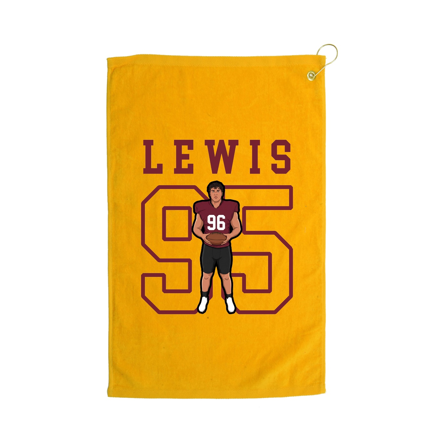 Golf Towel — Shirsey in Gold