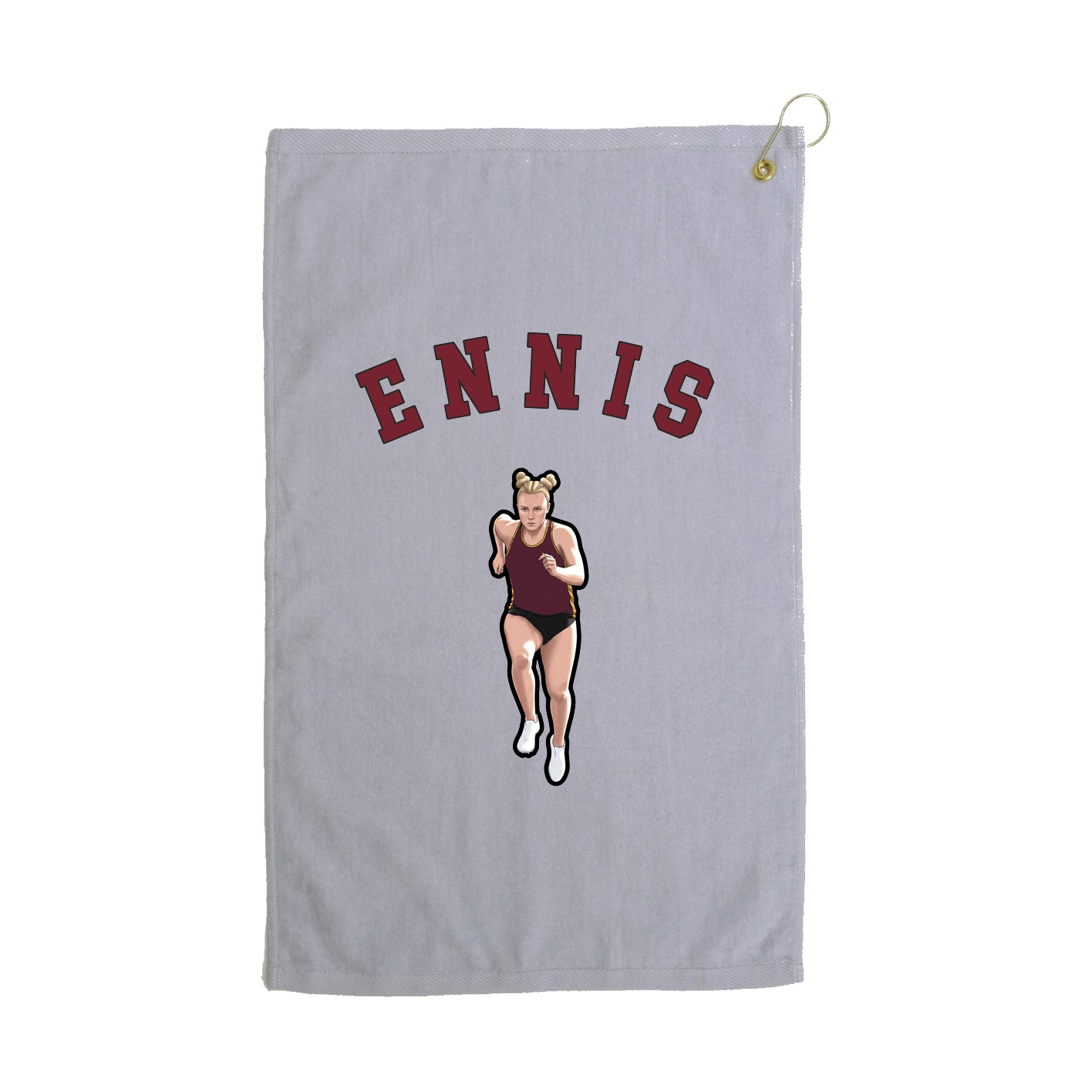 Golf Towel — Shirsey Arch in Grey