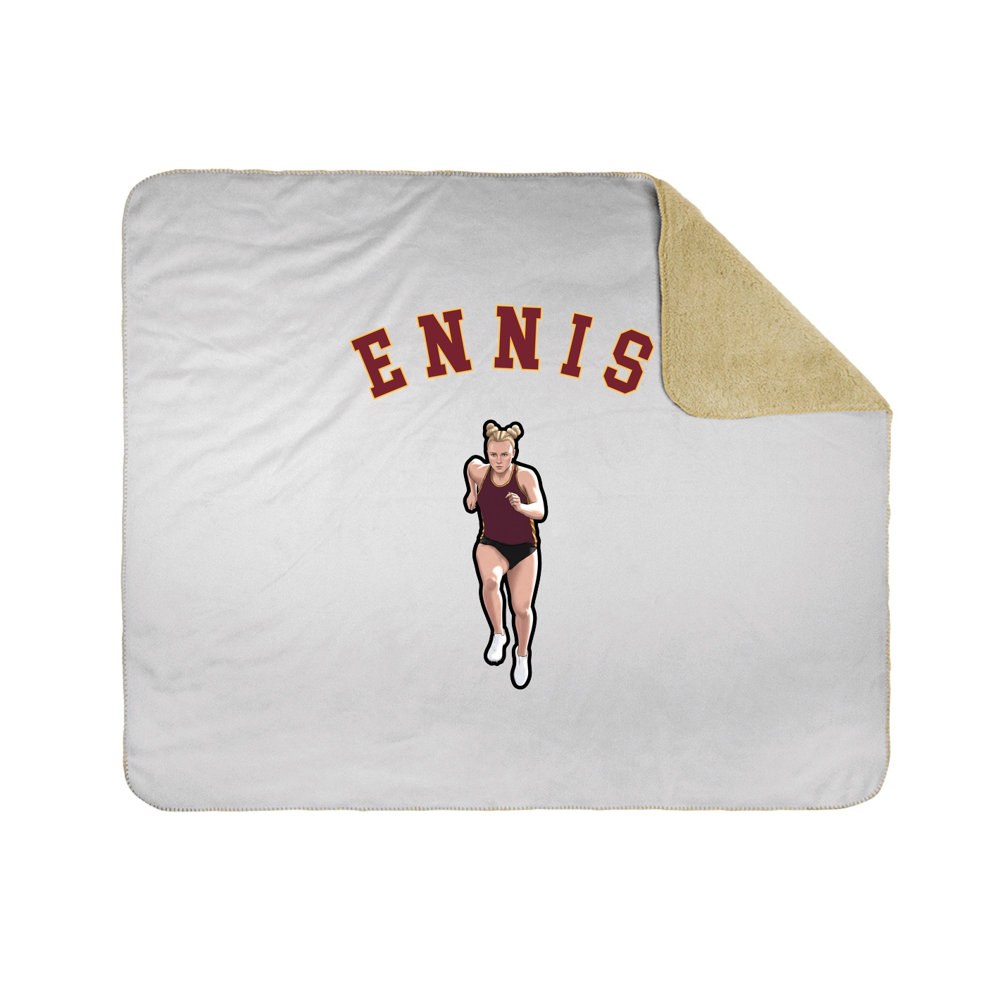 Throw Blanket — Shirsey Arch in White