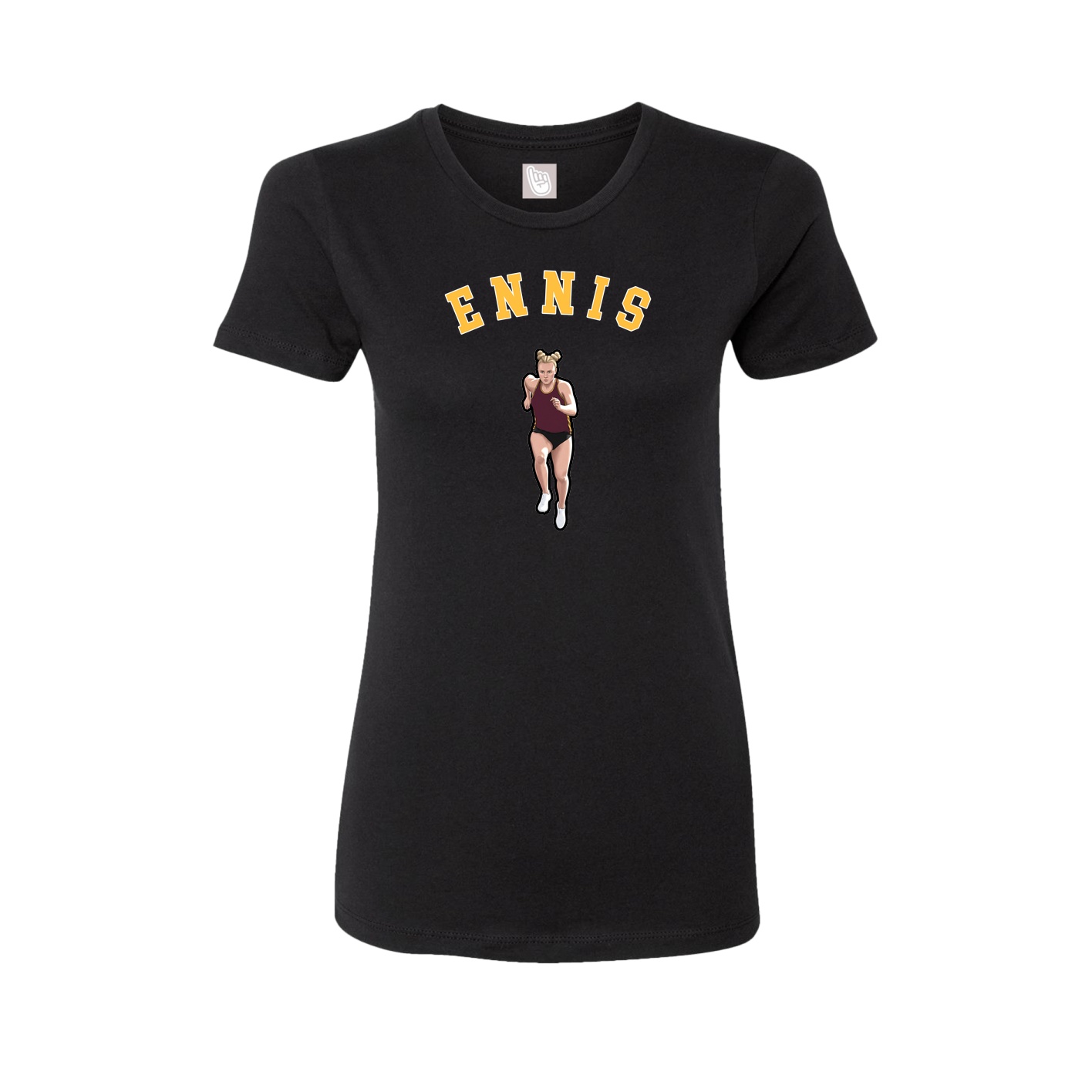 Womens Tee — Shirsey Arch in Black