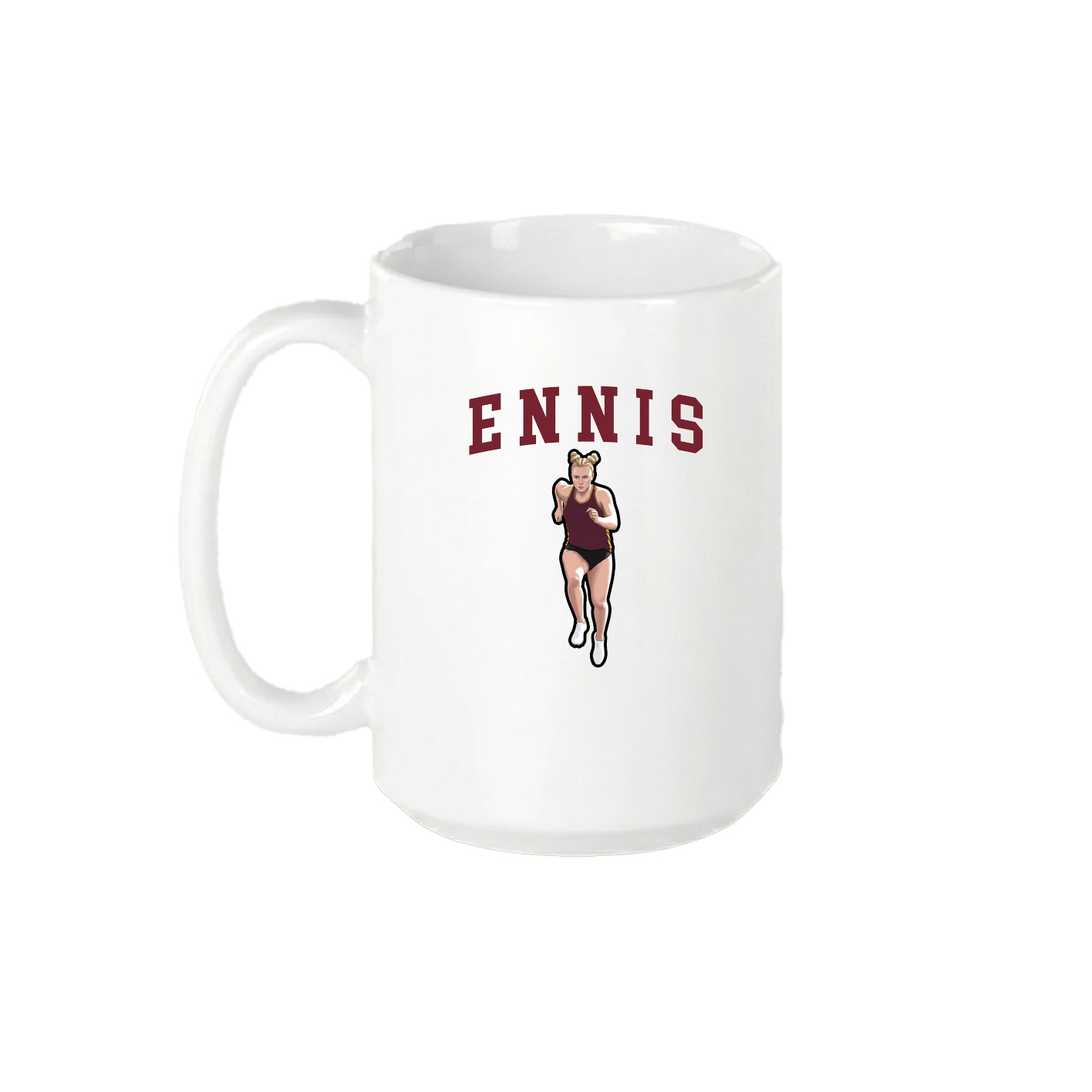15oz Coffee Mug — Shirsey in White