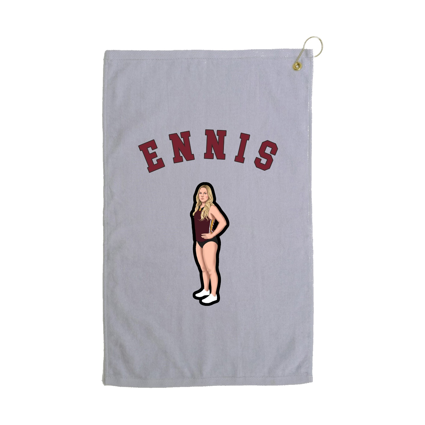 Golf Towel — Shirsey Arch in Grey