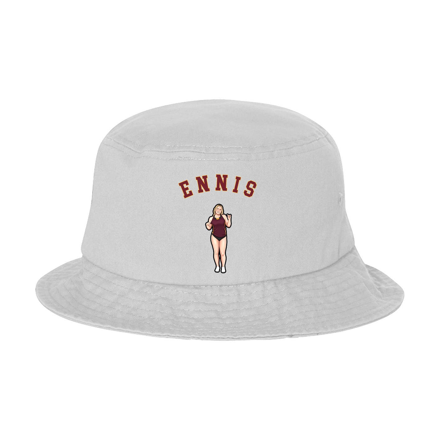 Bucket Cap — Shirsey Arch in White