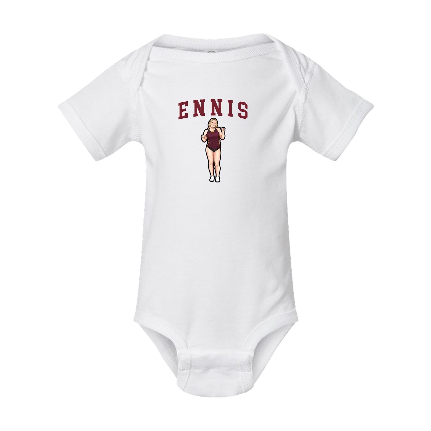 Baby Onesie — Shirsey in White