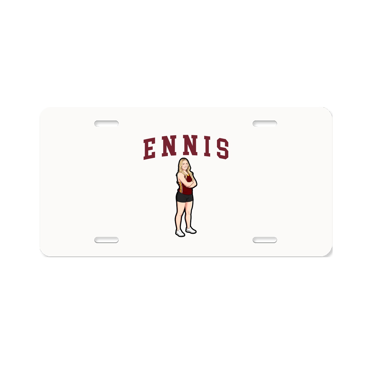 License Plate — Shirsey in Classic