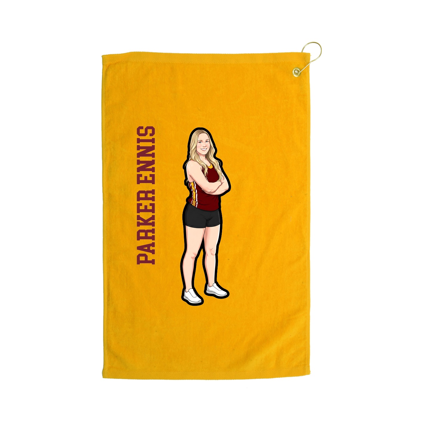 Terry Velour Golf Towel