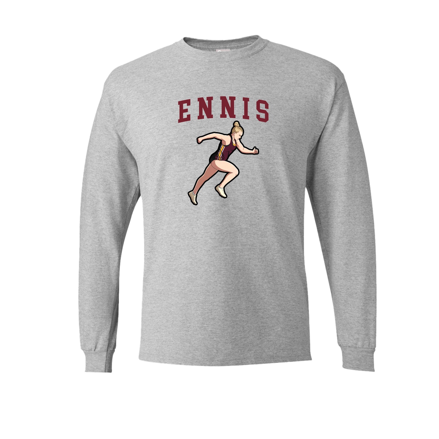 Long Sleeve Tee — Shirsey in Grey