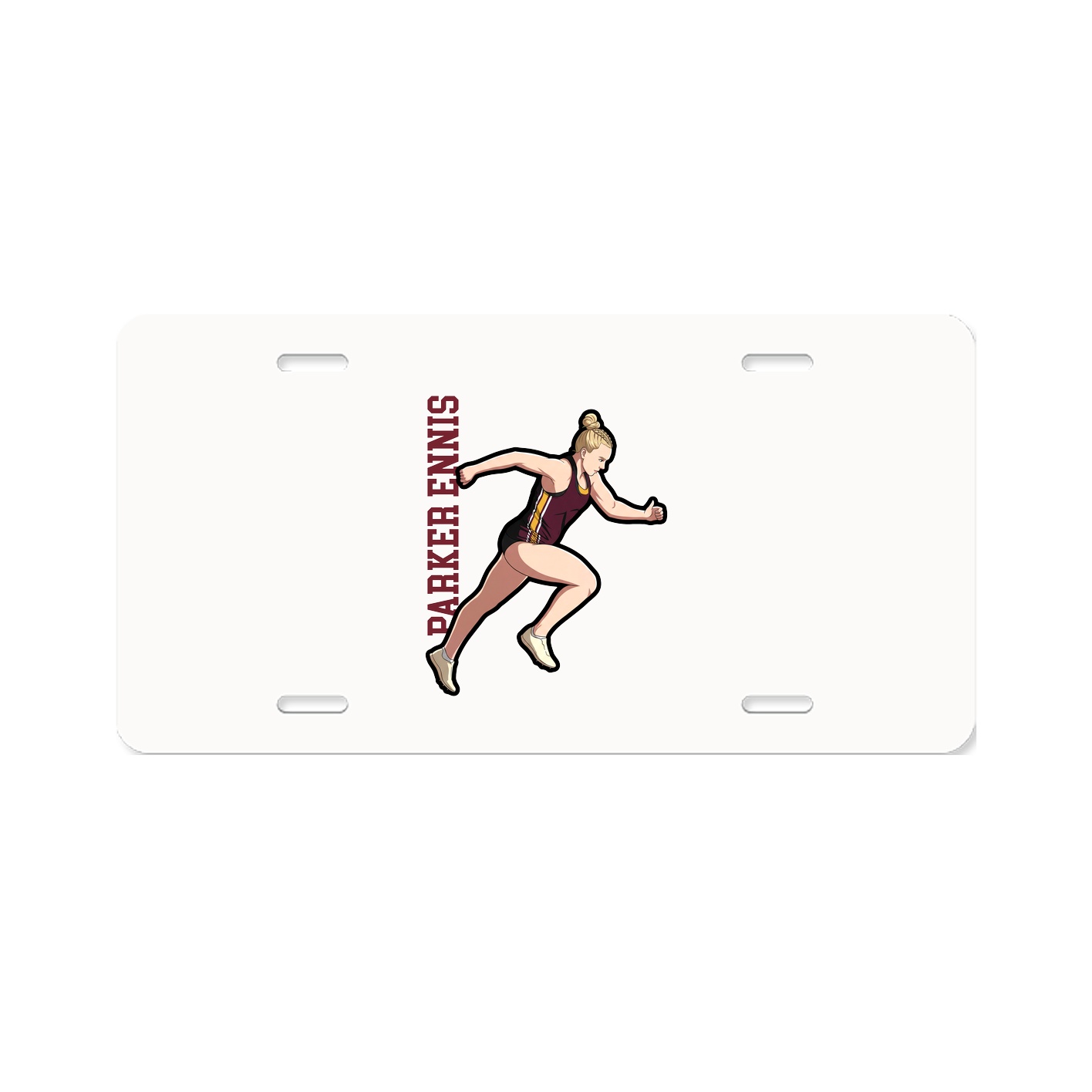 Aluminum License Plate