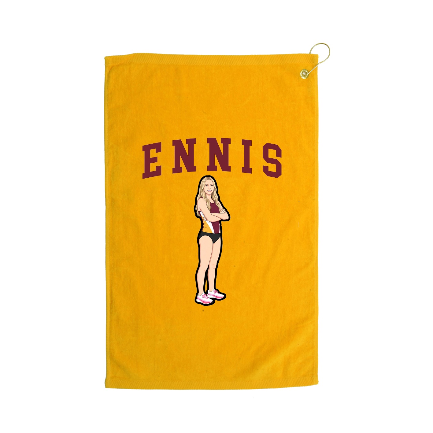 Golf Towel — Shirsey in Gold